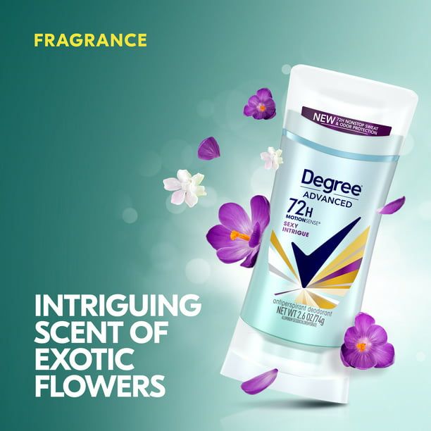 Degree Advanced MotionSense 72H Antiperspirant Deodorant Sexy Intrigue, 2.6 oz EasyOptionXY LLC