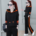 Sports Suit Hooded Sweater Women Loose and Slim Casual Wear Pi-Mart