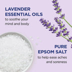 Dr Teal's Pure Epsom Salt Soak, Soothe & Sleep with Lavender, 3 lb EasyOptionXY LLC