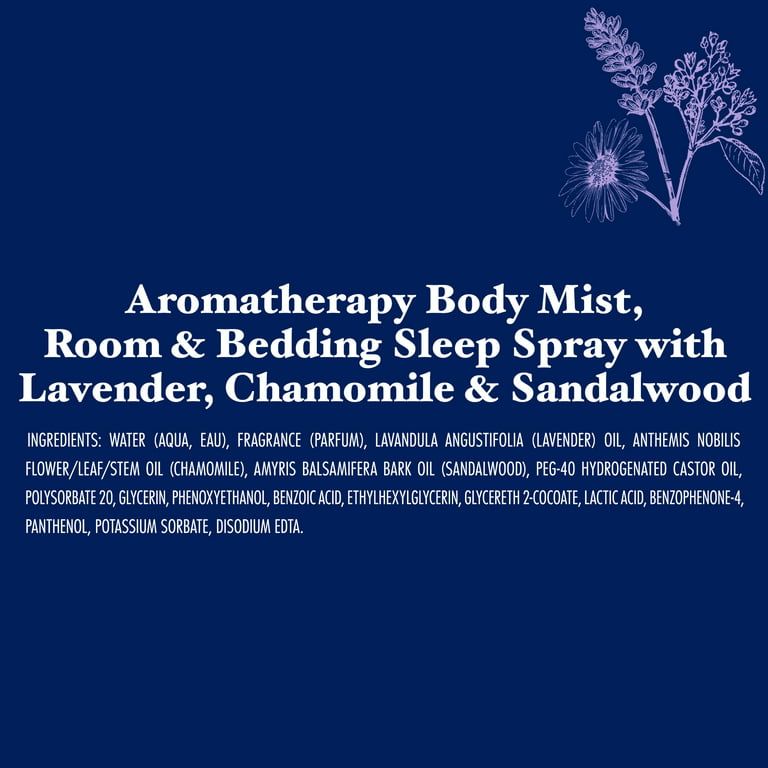 Dr Teal's Aromatherapy Sleep Body & Room Spray with Lavender and Chamomile, 6 fl oz EasyOptionXY LLC
