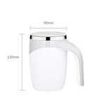 Rechargeable Model Automatic Stirring Cup Coffee Cup High Value Electric Stirring Cup Lazy Milkshake Rotating Magnetic Water Cup Pi-Mart