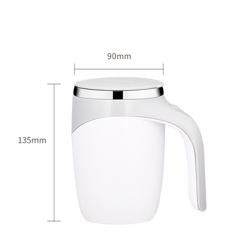 Rechargeable Model Automatic Stirring Cup Coffee Cup High Value Electric Stirring Cup Lazy Milkshake Rotating Magnetic Water Cup Pi-Mart