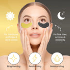 Under Eye Patches for Puffy Eyes and Dark Circles (60 Pairs) | Infused Gel Eye Mask Patches for Dark Circle Under Eye Support of Eye Bags & Puffiness | Ideal for Bridesmaids Gifts & Bachelorette Party Pi-Mart