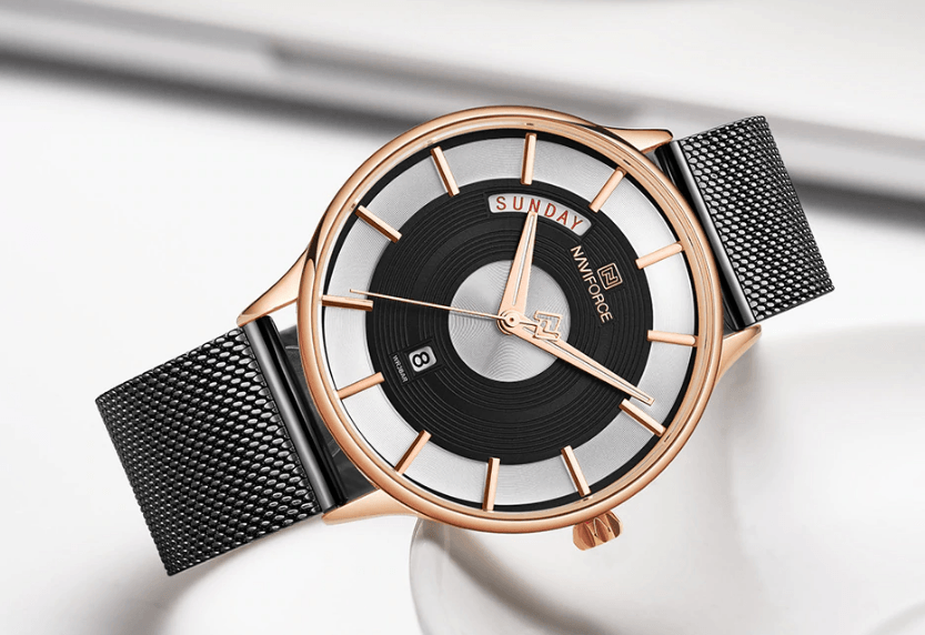 Universal Waterproof Modern Luxury Watch Stainless Steel Hardlex Glass Excellent Design Perfect Gift For Him - SJB-DIAMOND ELITES
