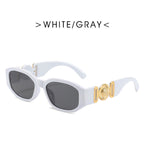 Retro Cutting Lens Gradient Square Sun Glasses UV400 - SJB-DIAMOND ELITES