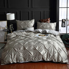 Three-piece Solid Color Bed Sheet Duvet Cover Pi-Mart