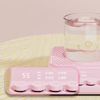 Cute Cartoon Warm Cup Coaster USB Desk