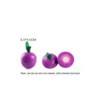 Wooden Vegetable Magnetic Children's Play House Cut Fruit Toys Pi-Mart