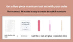 1021-Handmade press on nails fake nails removable