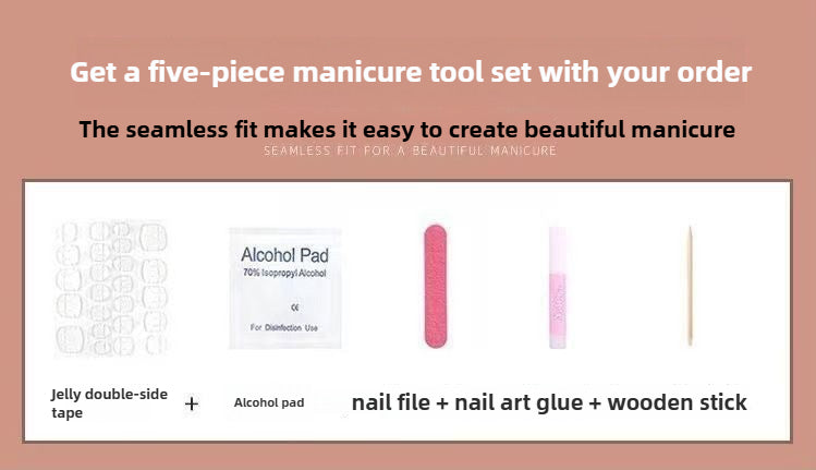 0958- Handmade press on nails fake nails removable