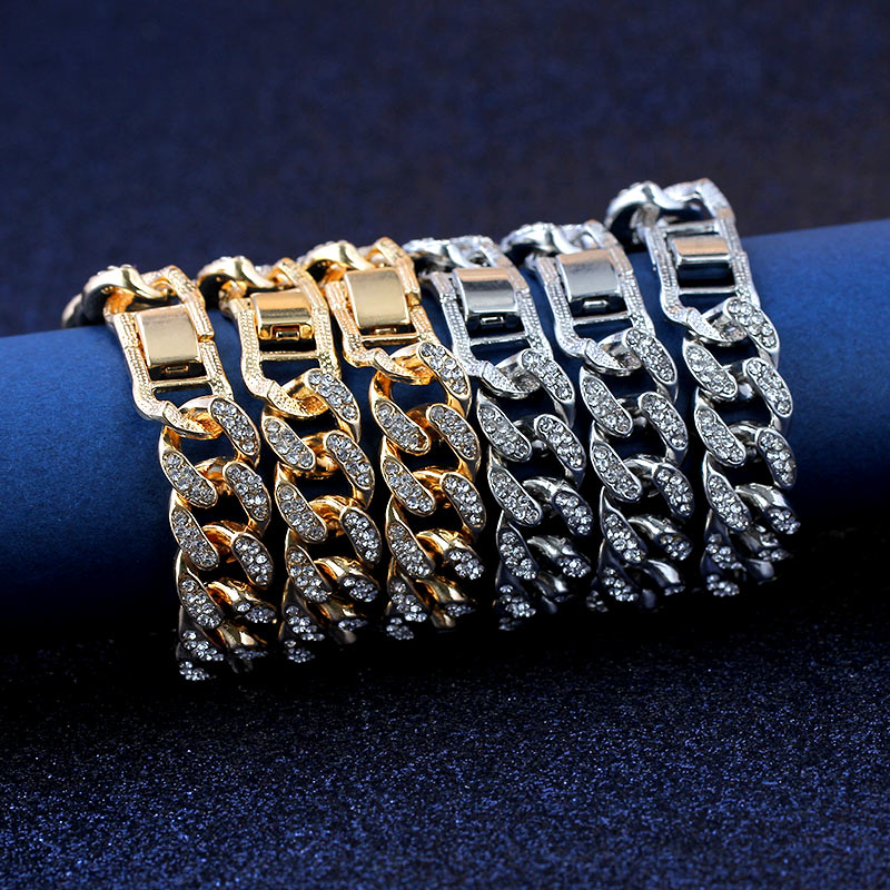 Iced Out Chain Bracelet Pi-Mart