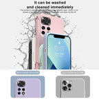 360 Degree Protection Back Case Cover Liquid Silicone Soft Matte Phone Case For Xiaomi Redmi Note 11 Pro Max 11S 10 10S 9 9S 8 Candy Shockproof Bumper Cover  Liquid Silicone Back Cover Case Stevvex