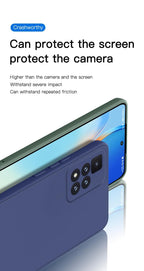 360 Degree Protection Back Case Cover Liquid Silicone Soft Matte Phone Case For Xiaomi Redmi Note 11 Pro Max 11S 10 10S 9 9S 8 Candy Shockproof Bumper Cover  Liquid Silicone Back Cover Case Stevvex
