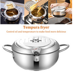 Stainless Steel Telescopic Folding Basket Frying Basket French Fries Degreasing Kitchen Tool Pi-Mart