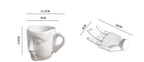 High Temperature Ceramic Creative Abstract Art Hand Fragrance Coffee Cup Pi-Mart