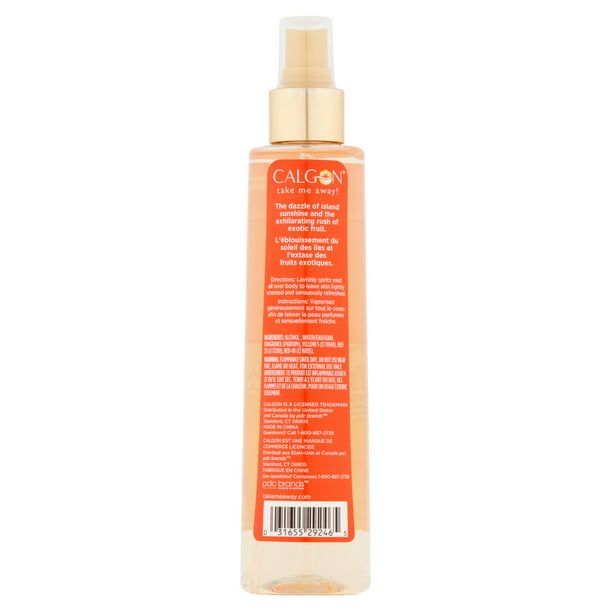 Calgon Hawaiian Ginger Unisex Body Spray, 8 Oz EasyOptionXY LLC