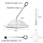 Pet Transparent Umbrella - SJB-DIAMOND ELITES