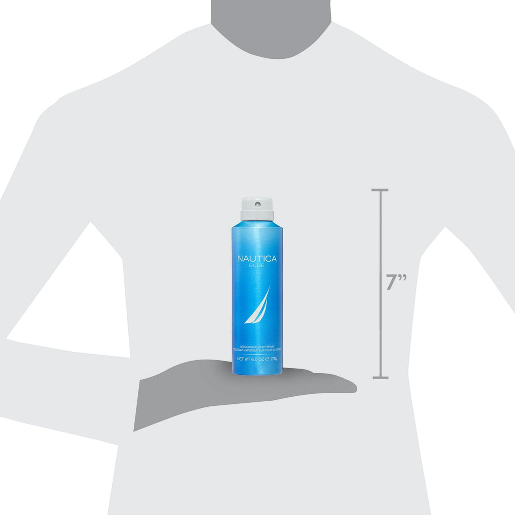 Nautica Blue Body Spray for Men, 6 fl oz EasyOptionXY LLC
