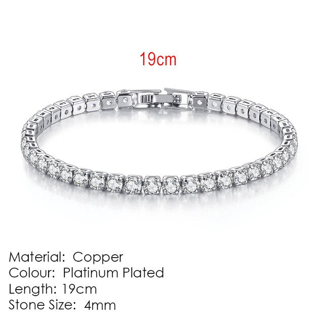Fashion Multicolor Tennis Bracelet for Women Pi-Mart