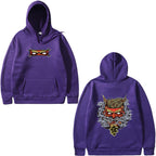 Hooded sweatshirt with pullover print Pi-Mart
