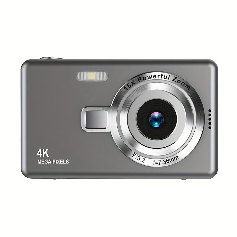 High-Definition Digital Camera with Automatic Focus And Simple Operation, Capable of Taking Photos And Recording Videos. A Surprise Gift for Beginners CCD Card Machine. Choose to Include a 32G Memory Card for Direct Storage A Lootquake LLC