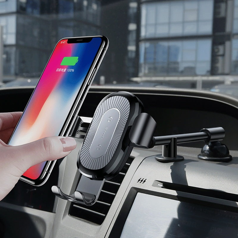 Gravity Bracket Wireless Car Charger – Fast, Secure, &amp; Hands-Free Charging On The Go Pi-Mart