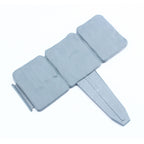 Plastic garden fence