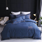 Four-piece Household Simple Cotton Bed Duvet Cover Pi-Mart