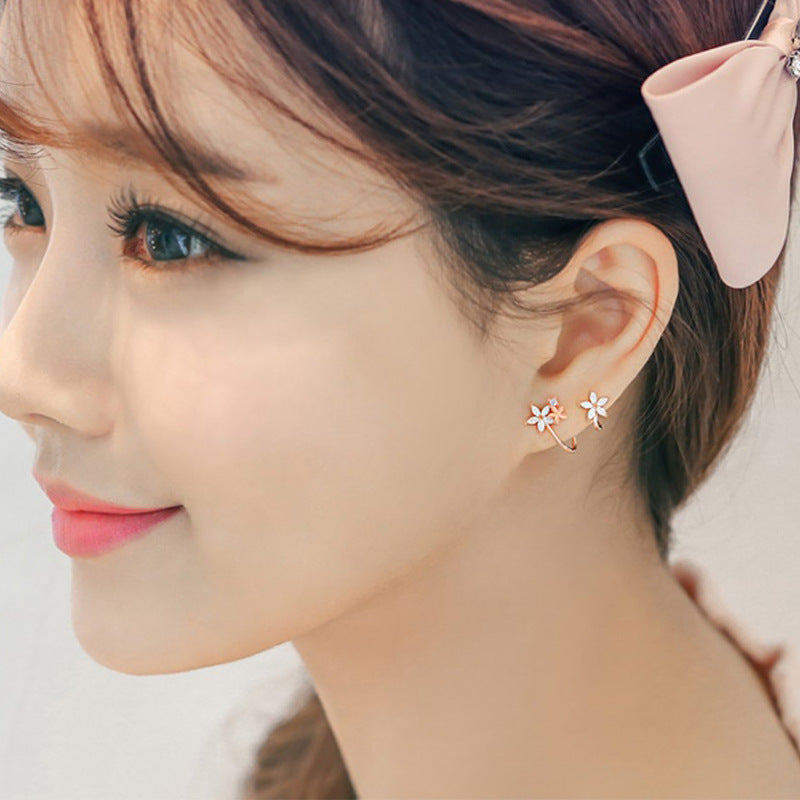 Earring short hair earrings Pi-Mart