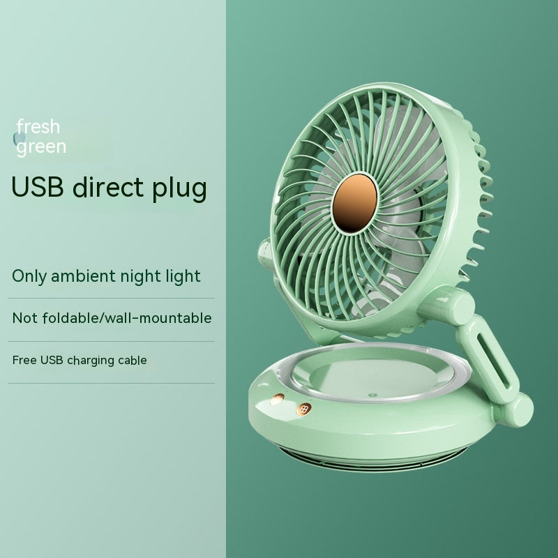 Desktop Desktop Fan Camping Office Telescopic Folding Pi-Mart