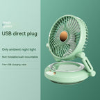Desktop Desktop Fan Camping Office Telescopic Folding Pi-Mart