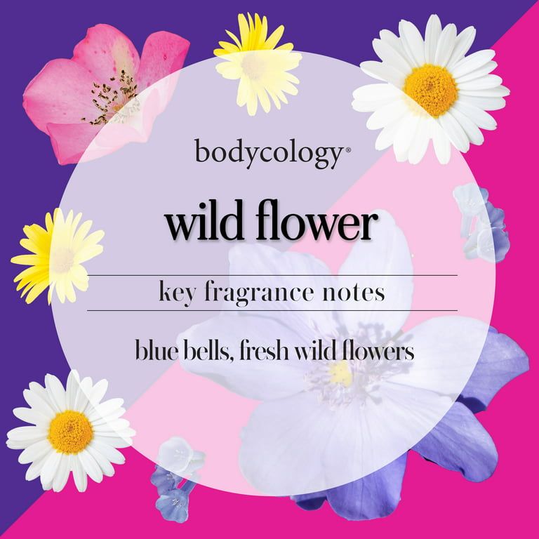 Bodycology Wildflower Fragrance Body Mist, 8 oz EasyOptionXY LLC