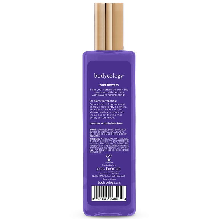 Bodycology Wildflower Fragrance Body Mist, 8 oz EasyOptionXY LLC