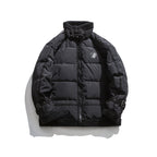 Loose and thick cotton-padded jacket to keep warm