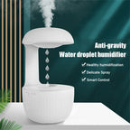 Anti-gravity Air Humidifier Mute Countercurrent Humidifier Levitating Water Drops Cool Mist Maker Fogger Relieve Fatigue Pi-Mart