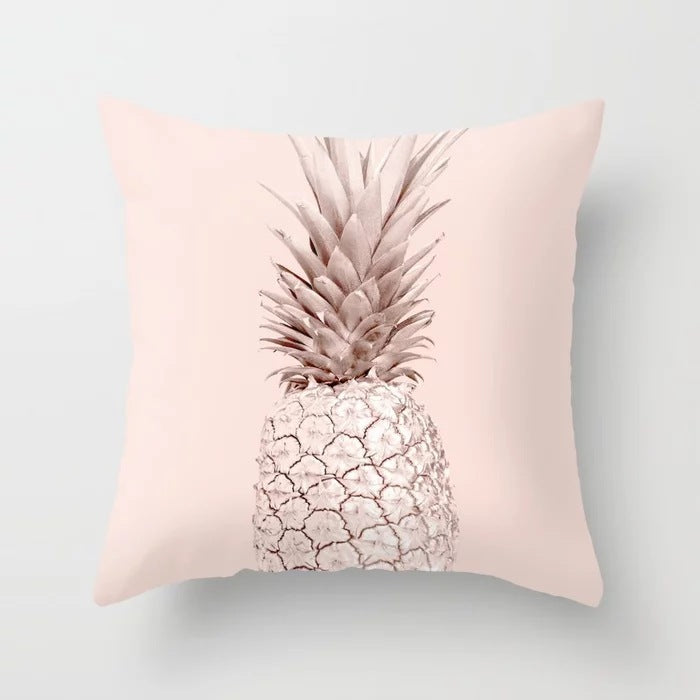 Pink sofa cushion cushion pillowcase Pi-Mart