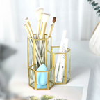 Hexagonal Composite Makeup Brush Holder Pi-Mart