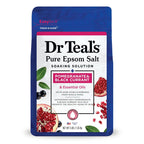 Dr Teal's Pure Epsom Salt Soak with Pomegranate Oil & Black Currant, 3 lbs EasyOptionXY LLC