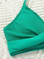Women's Two-piece Casual Swimsuit P245 Green - SJB-DIAMOND ELITES