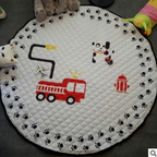 Explosion models Ins cotton car storage mat storage toy mats Round outing children climbing mat storage bag Pi-Mart