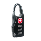 Zinc alloy saber silk screen cross code lock mini lock backpack padlock luggage padlock Pi-Mart