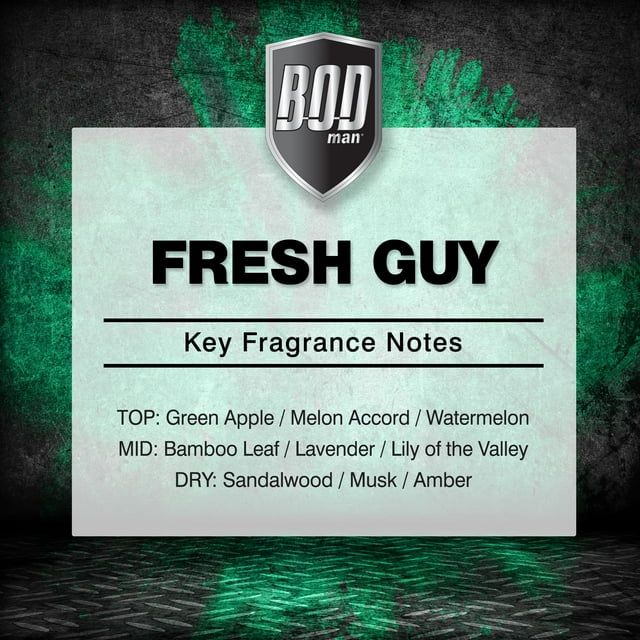 BOD Man Fragrance Body Spray, Fresh Guy, 8 fl oz EasyOptionXY LLC