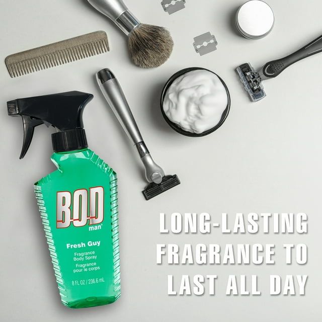 BOD Man Fragrance Body Spray, Fresh Guy, 8 fl oz EasyOptionXY LLC