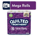 Quilted Northern Ultra Plush Toilet Paper, 24 Mega Rolls