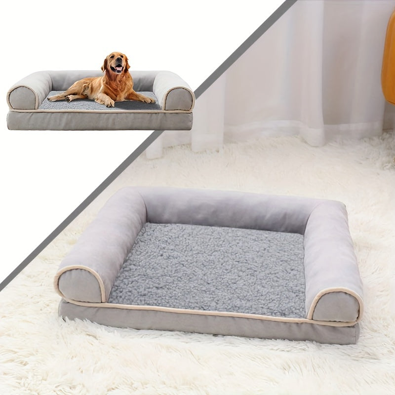 New Dog Sofa Pet Dog Bed Cat Bed Deep Sleep Dog House Square Thickened Warm Dog Mat Small Medium Large Dog House Pet Supplies Breathable Blanket Pet Dog Bed Dog Sofa Dog Bed Dog House Pet Supplies Accessories Lootquake LLC