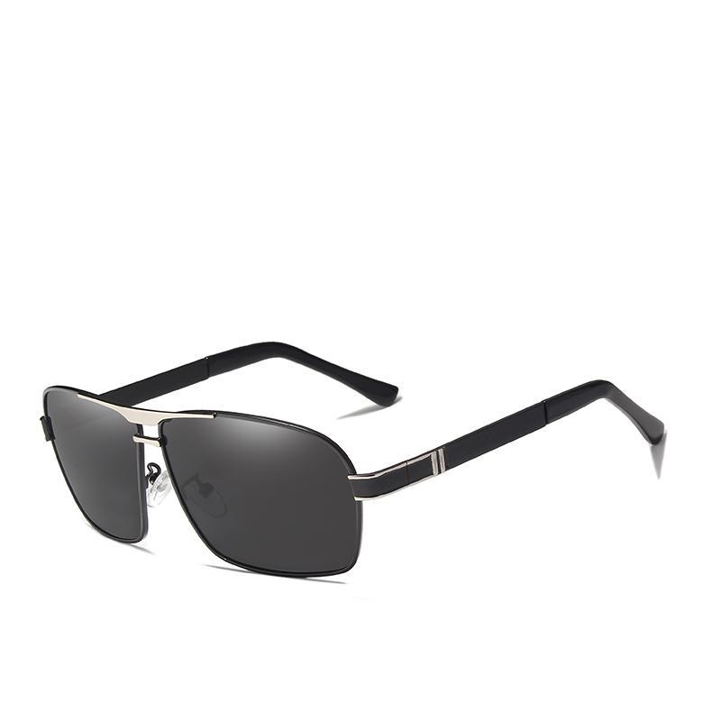Luxury Men Business Classic Sunglasses High Quality Metal Frame and Polarized Glasses on Sunglasses With UV400 Protection - SJB-DIAMOND ELITES