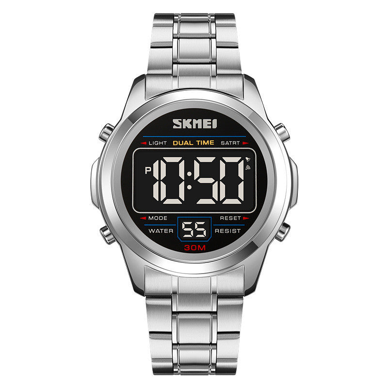 Men's Watch Multifunctional Waterproof Luminous Electronic Pi-Mart