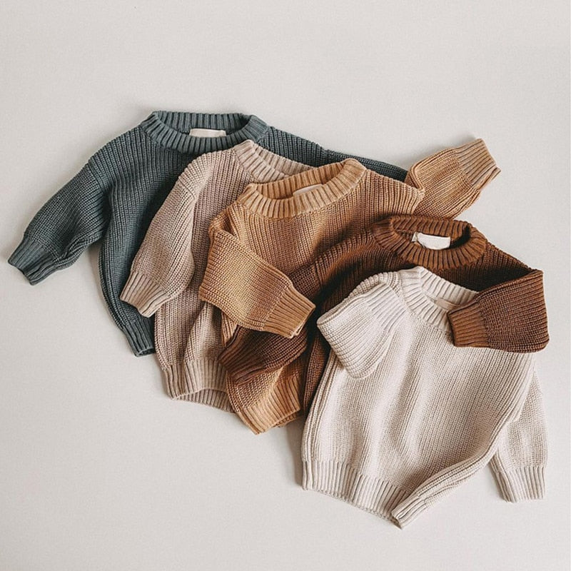 Knitted Sweater Baby Outerwear Pi-Mart