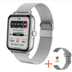 Bluetooth Talk Smartwatch 1.69 Color Screen Voice Assistant Blood Pressure Heart Rate Pi-Mart