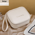 Portable PU Makeup Bags – Small Cream Lipstick Envelope Carry Cosmetic Bag for Students, Ideal for Sanitary Napkin and Small Storage Essentials - SJB-DIAMOND ELITES